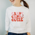 Candy Cane Cutie Long Sleeve Tee {Unisex Youth}