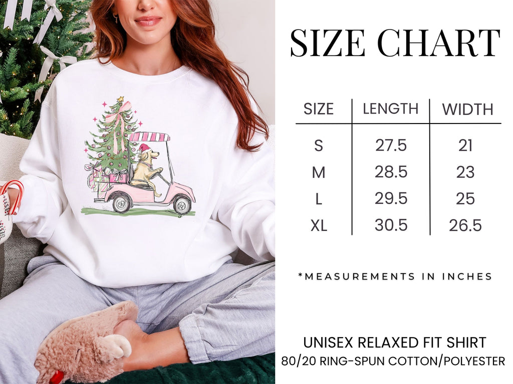 Christmas Dog Preppy Long Sleeve Tee or Sweatshirt {Unisex Adult}