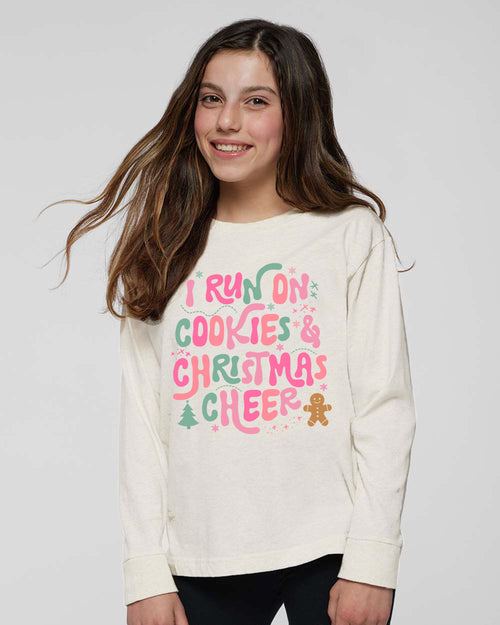 Coffee and Christmas Cheer Long Sleeve Tee {Unisex Adult}