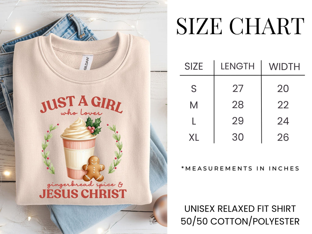 Gingerbread Spice and Jesus Christ Sweatshirt {Unisex Adult}