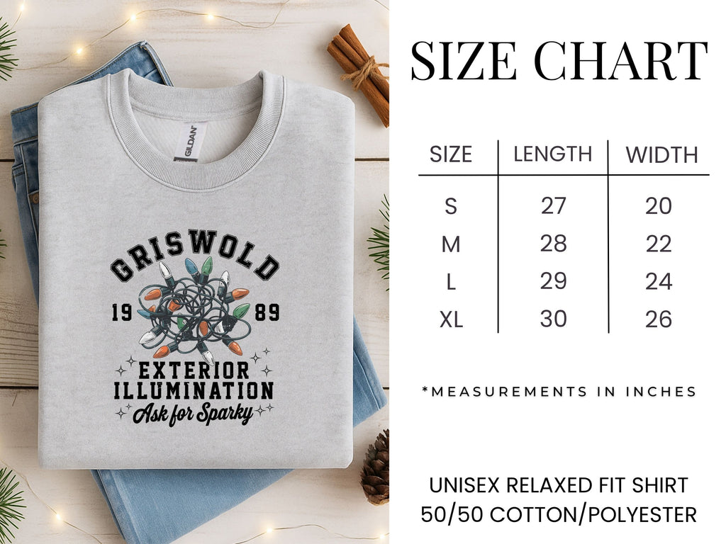 Griswold Christmas Lights Sweatshirt {Unisex Adult}