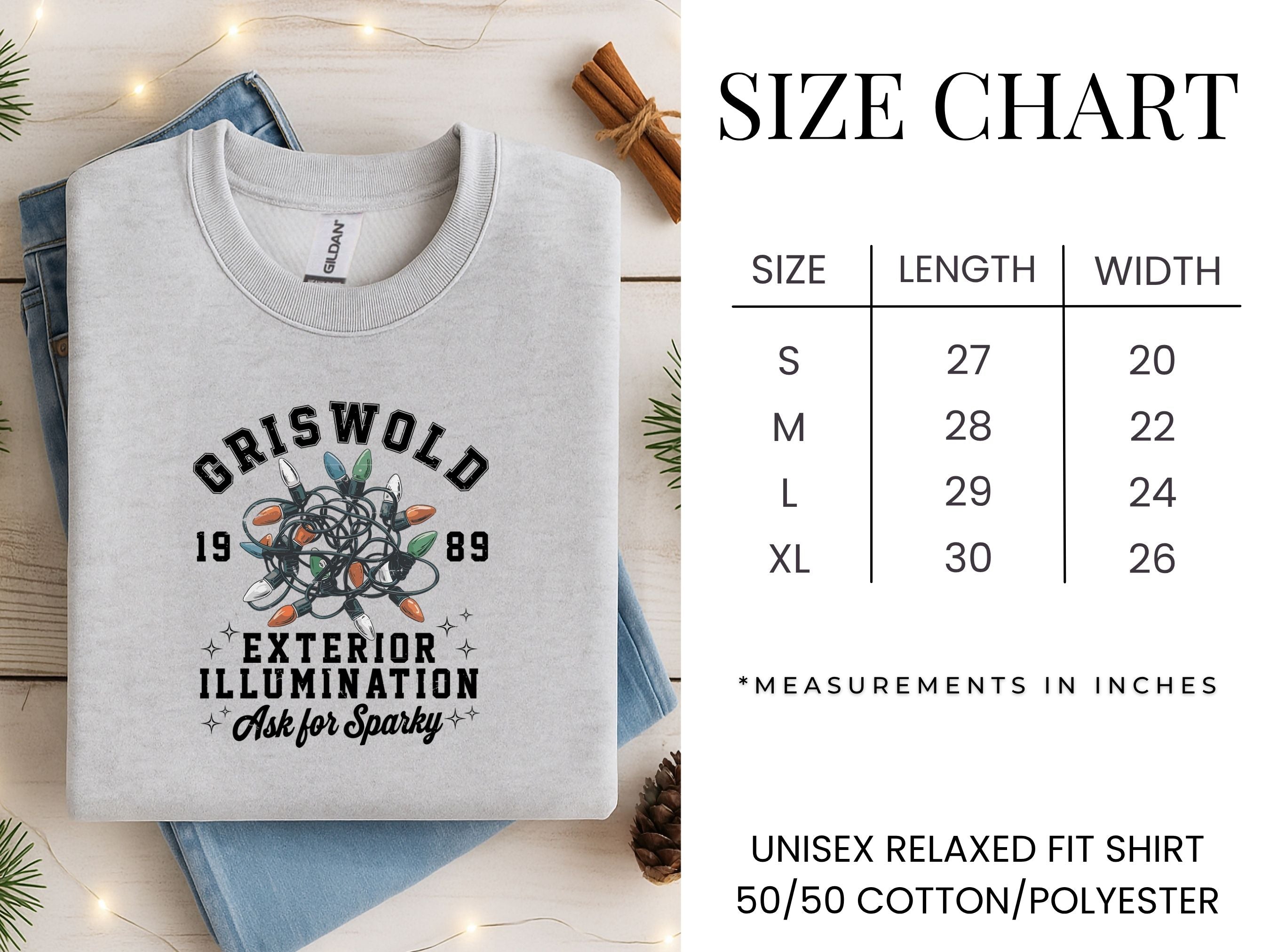 Griswold Christmas Lights Sweatshirt {Unisex Adult}