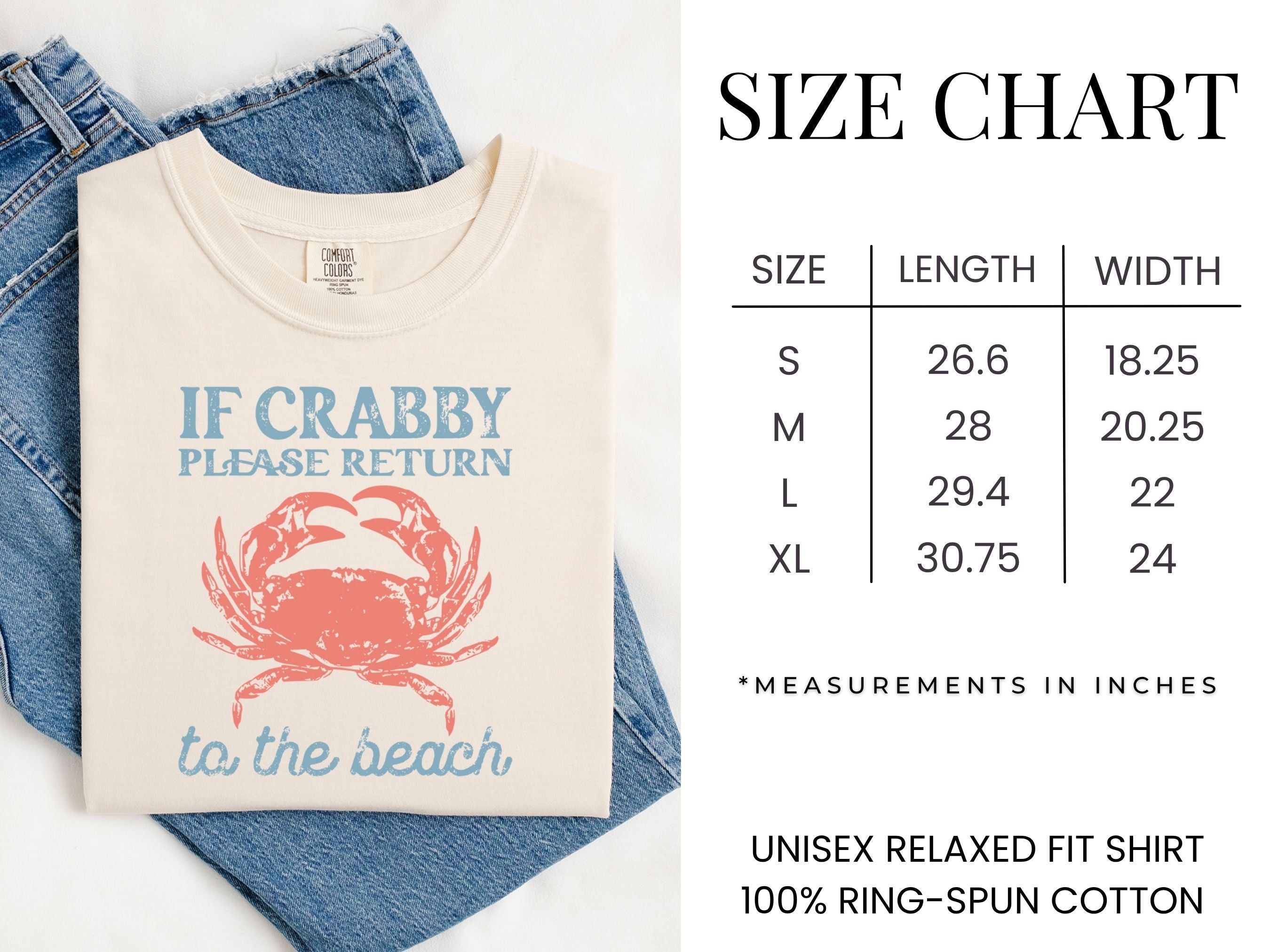 If Crabby Please Return to the Beach Short Sleeve Tee {Unisex Adult}