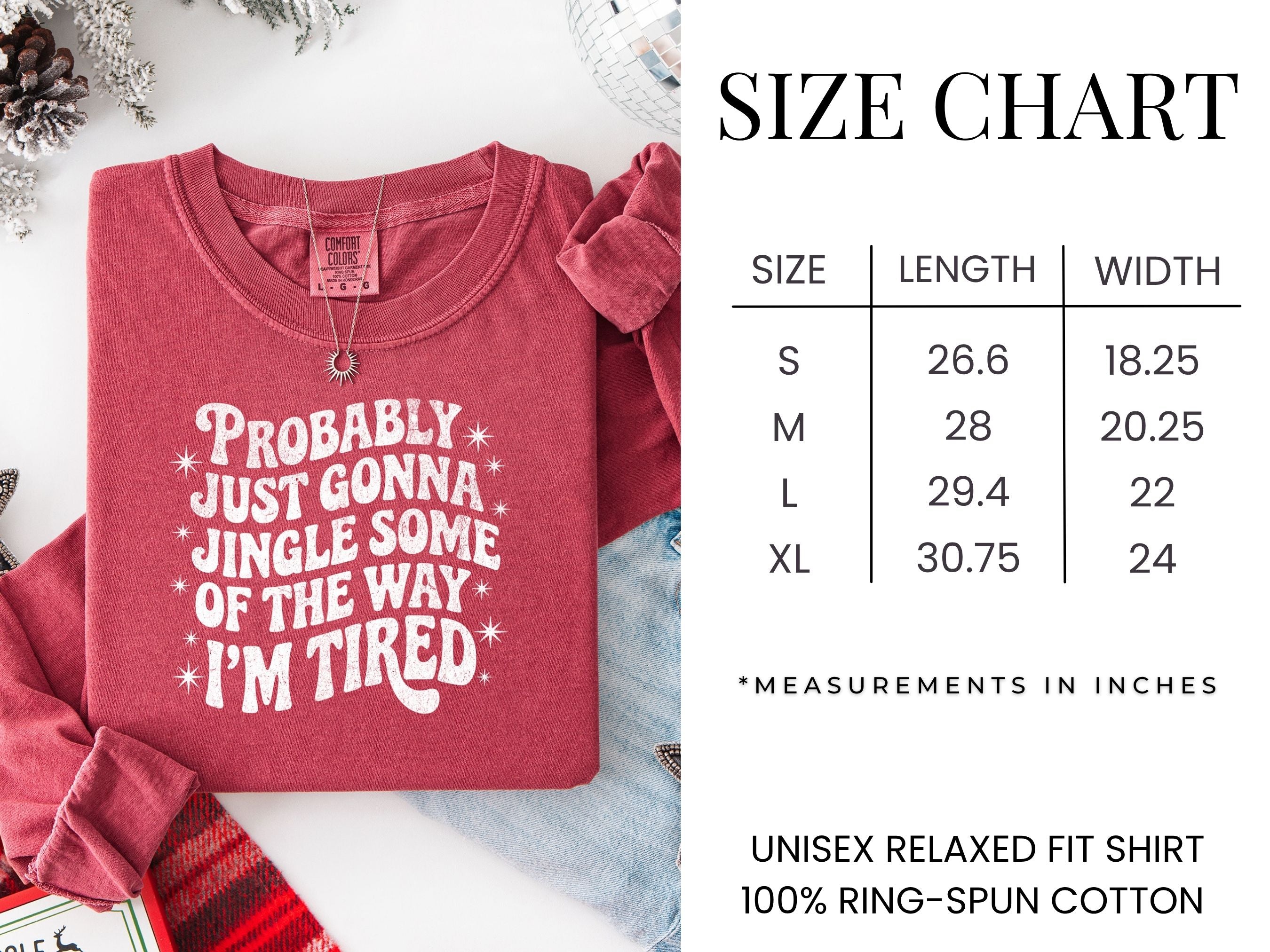 Just Gonna Jingle Some of the Way Long Sleeve Tee {Unisex Adult}