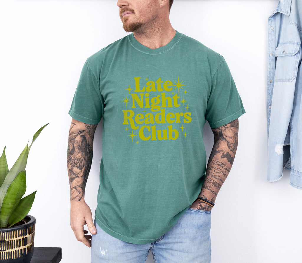 Late Night Readers Club Tee {Unisex Adult}