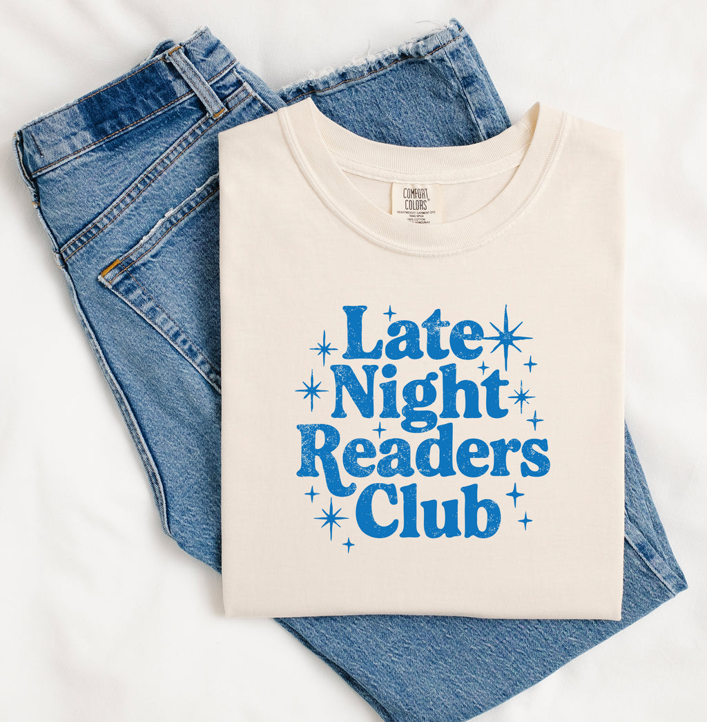 Late Night Readers Club Tee {Unisex Adult}