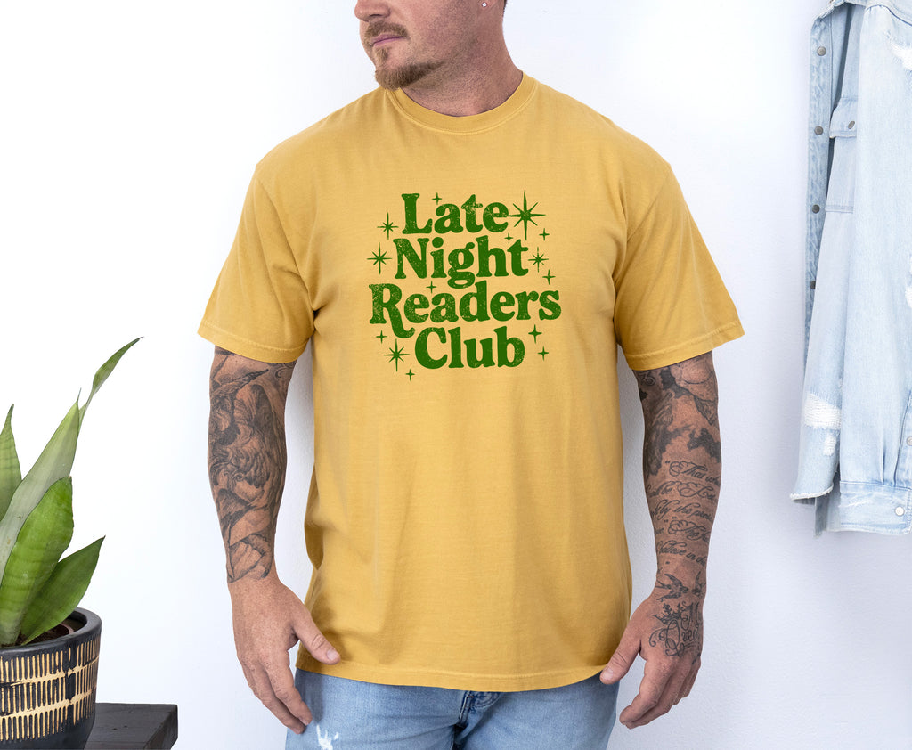 Late Night Readers Club Tee {Unisex Adult}