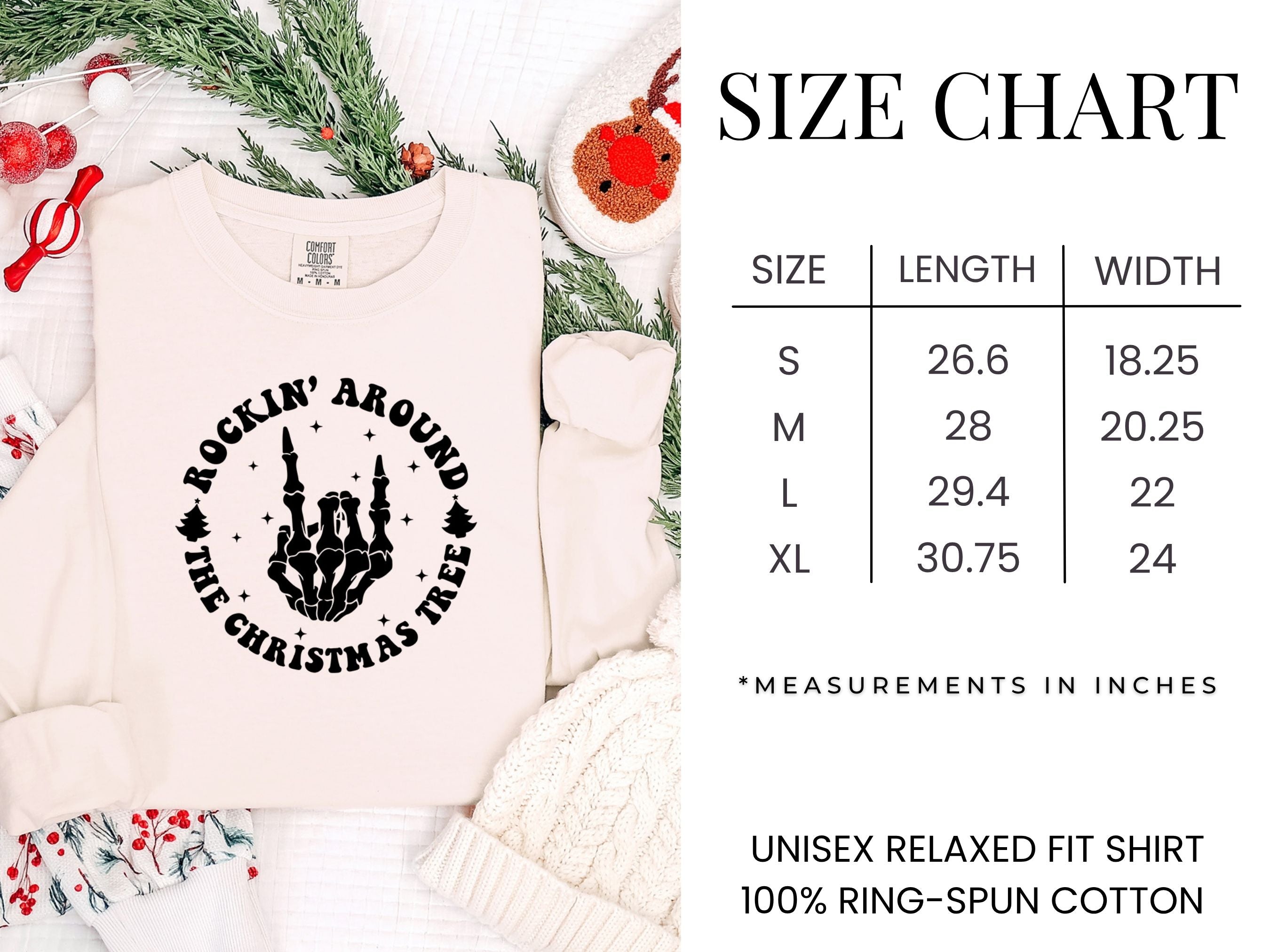 Rocking Around the Christmas Tree Long Sleeve Tee {Unisex Adult}