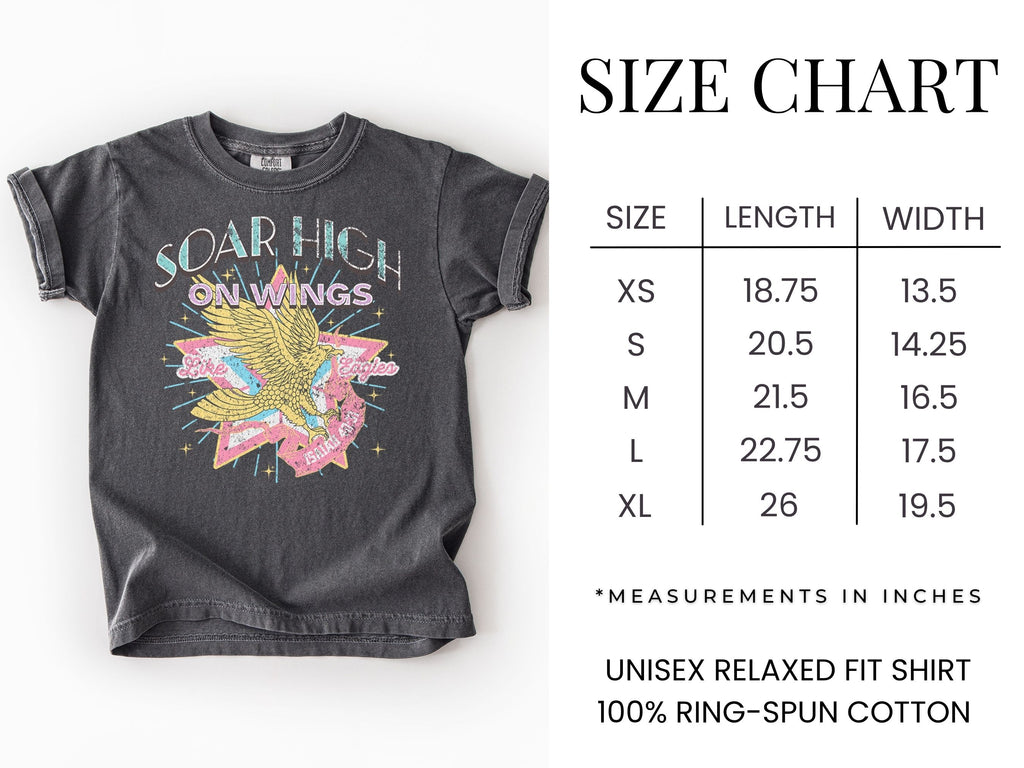 Soar High on Wings Short Sleeve Tee {Unisex Youth}