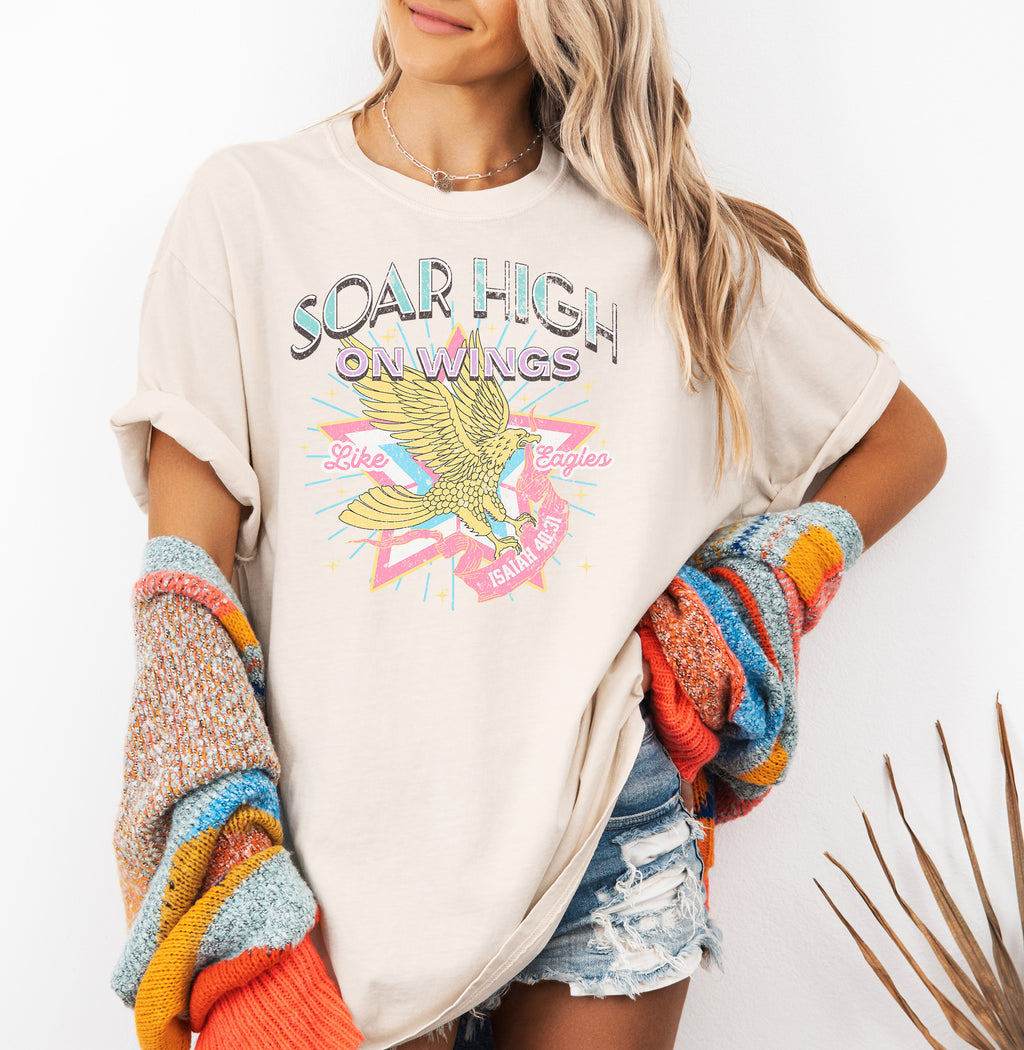 Soar High on Wings Short Sleeve Tee {Unisex Youth}