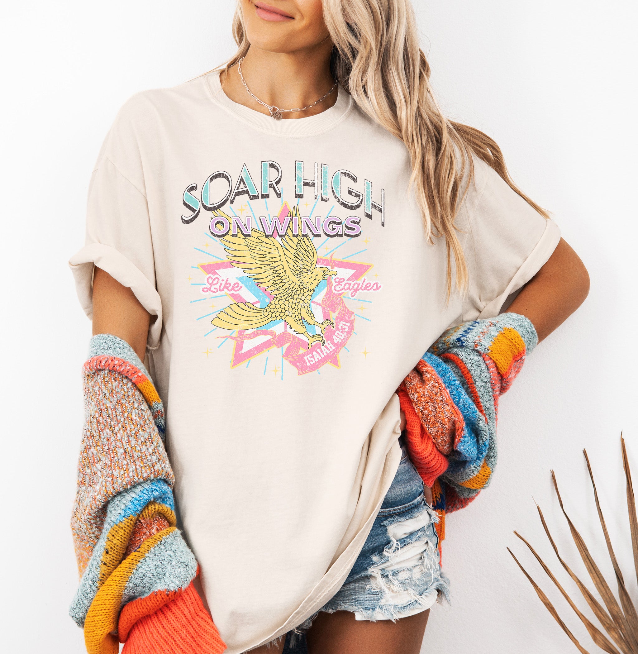 Soar High on Wings Short Sleeve Tee {Unisex Adult}