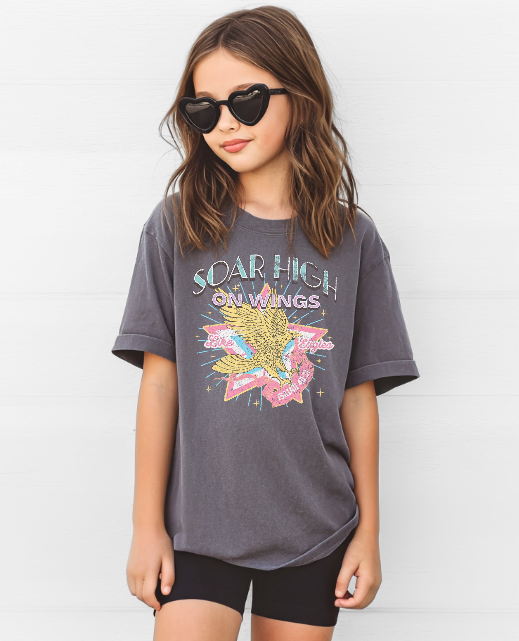 Soar High on Wings Short Sleeve Tee {Unisex Adult}