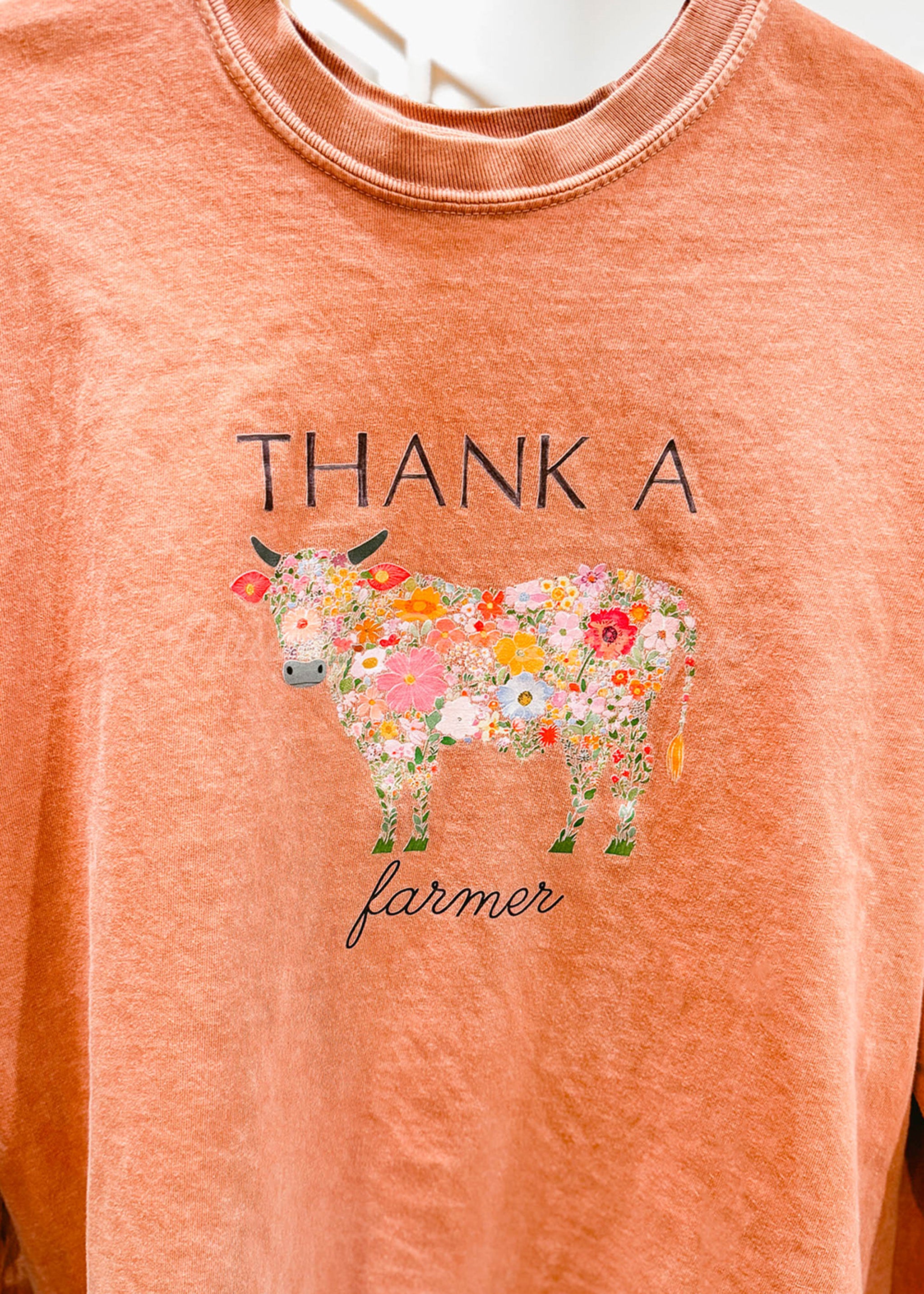Thank A Farmer Short Sleeve Tee {Unisex Adult}