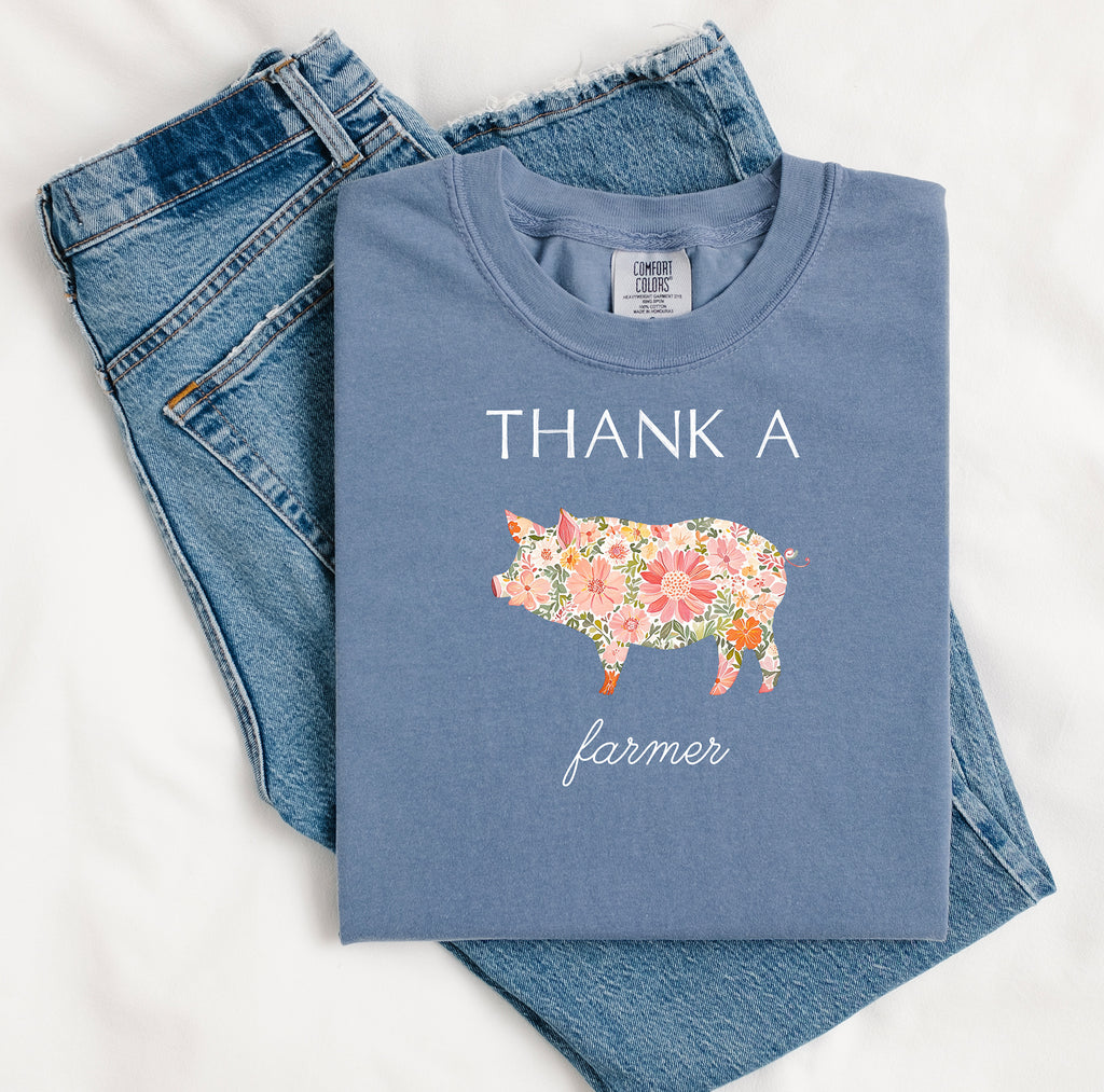 Thank A Farmer Short Sleeve Tee {Unisex Adult}
