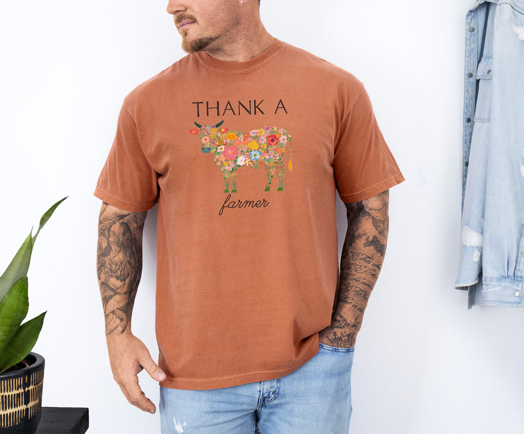 Thank A Farmer Short Sleeve Tee {Unisex Adult}