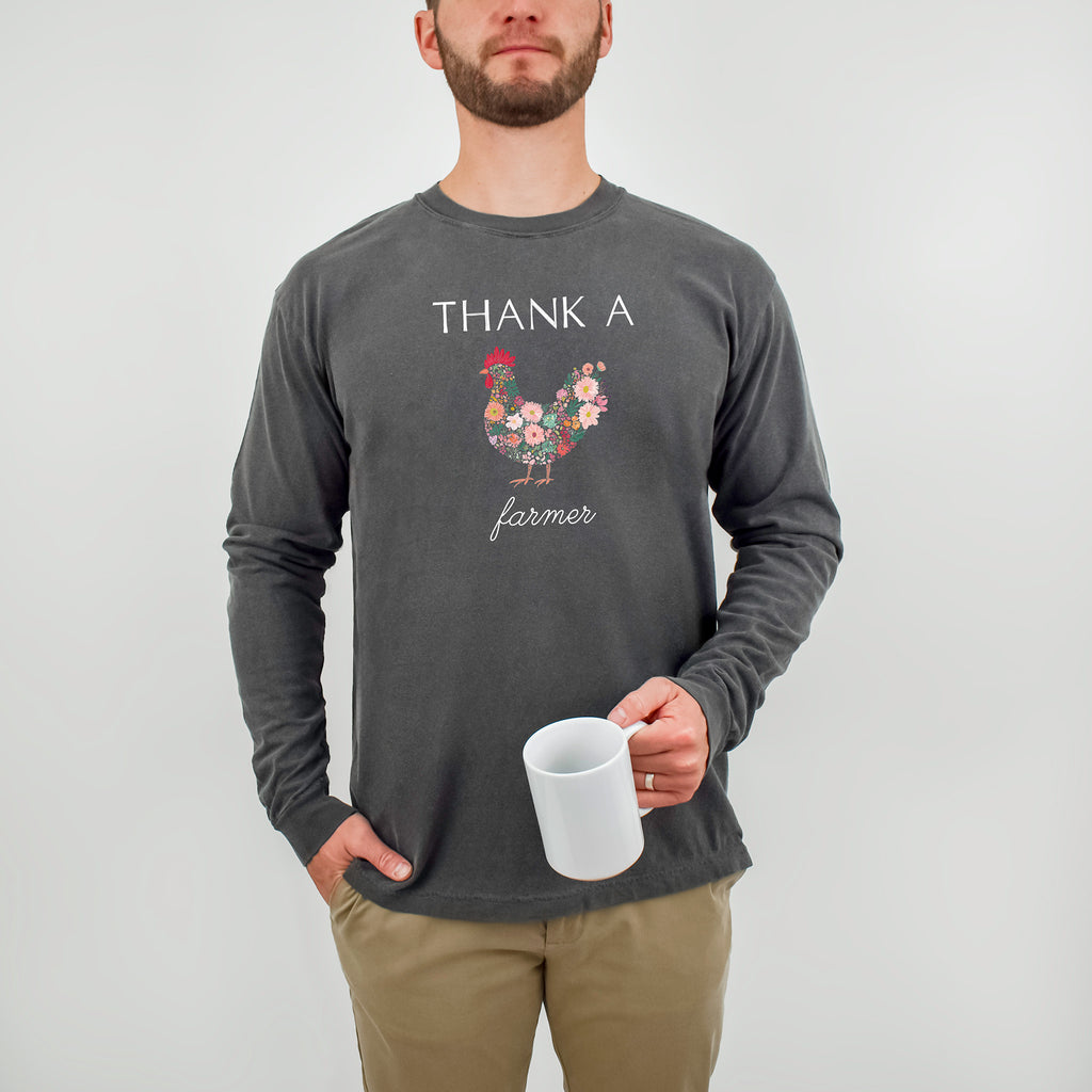 Thank A Farmer Long Sleeve Tee {Unisex Adult}