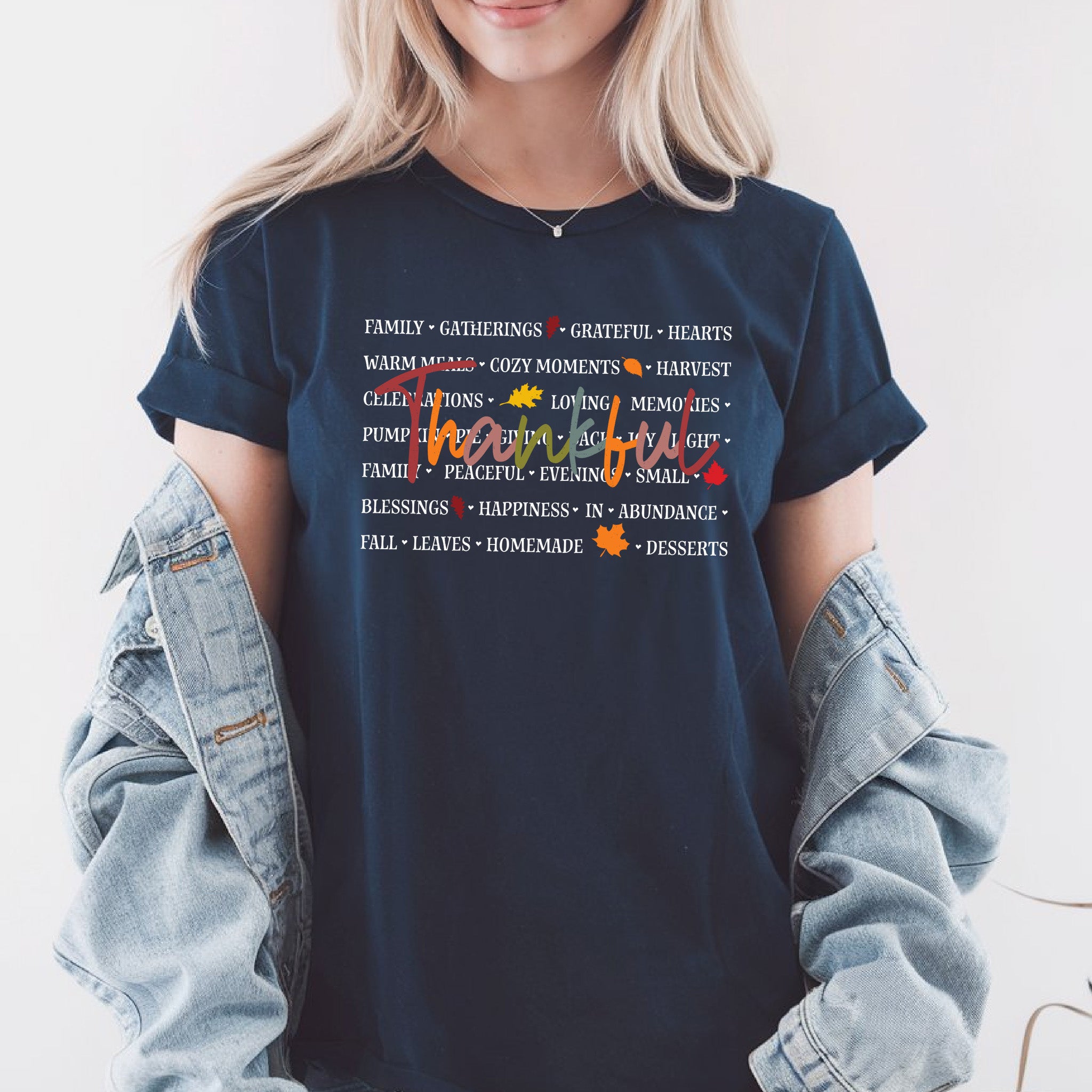 Thankful Short or Long Sleeve Tee {Unisex Adult}