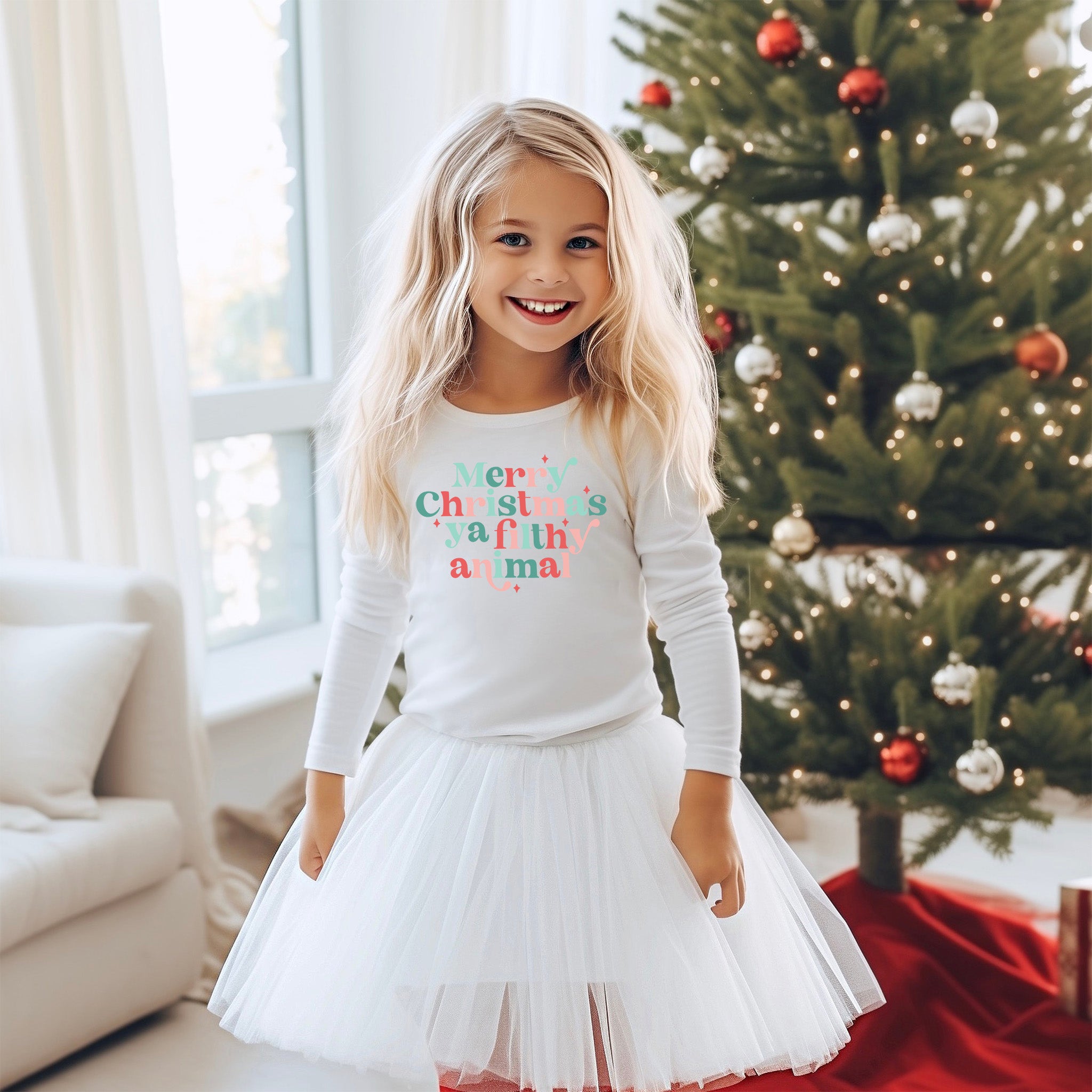 Ya Filthy Animal Long Sleeve Tee {Unisex Youth}